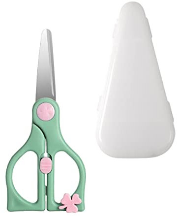 Hoement Babynahrungsschere Für Beikost Mehrzweck-nahrungsschere Aus Hochwertigem Material Sicherheits-babynahrungsschere Mit Ergonomischem Griff Leicht Und Tragbar Für Schneiden Von