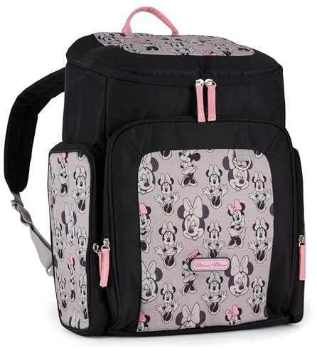 Disney Cudlie Rucksack Wickeltasche für Mütter | Großer, geräumiger Reisewindelrucksack für Jungen und Mädchen | 40,6 cm Höhe, multifunktionale Babytasche mit niedlichen Mustern