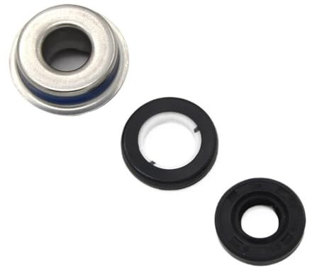 GHJtRs Sigillo Olio Compatibile per Modelli di Pompa 'Acqua motociclistica UH125 UH150 UH200 250 400 650 AN250 AN400 AN650 UX50W UX150 UX125