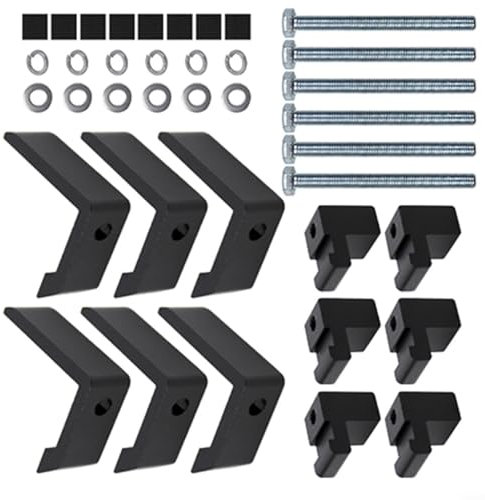 HOHOVYVY Set di 4 clip di fissaggio per Toyota per Tacoma per Tundra per pickup di sicurezza del carico 4 pezzi