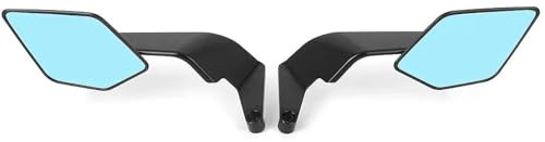 kesurpae Juego de 2 Espejos retrovisores para Manillar de Motocicleta con homologación E para Z650 y Kaasaki Z900. Accesorios para Kwasaki Z900.