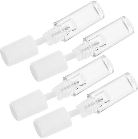 Gel Fixateur Transparent pour Sourcils, Mini Format 4 Pièces, Plastique