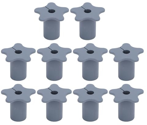 EIMSOAH Kit di Instradamento Cavo Antenna in Silicone da 16 Mm per Cavo Satellitare per Abbellimento Foro a Muro, 10 Pezzi per Uso Domestico e Ufficio (#2)