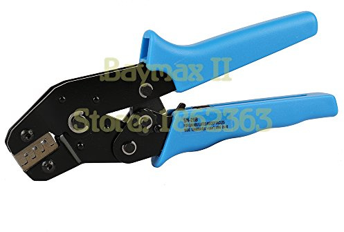SN-28B - Herramienta engarzadora de pines (2,54 mm, 3,96 mm, 28-18 AWG, 0,1-1,0 mm2, para terminales Dupont con conjuntos de troqueles de corte de electrodo de alambre