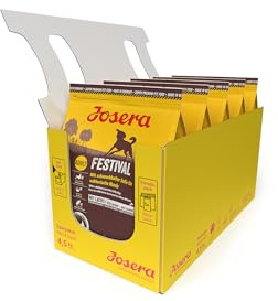 Josera Festival Torrfoder för Vuxna Hundar, Paket med 5 x 900 g