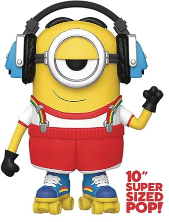 Funko POP! Movies: Minions 2- 10 Roller Skating Stuart - Otto - Vinyl-Sammelfigur - Geschenkidee - Offizielle Handelswaren - Spielzeug Für Kinder Und Erwachsene - Movies Fans