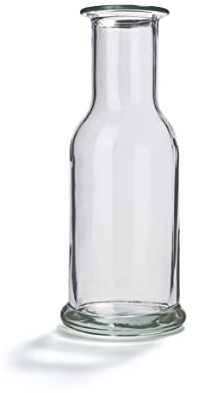 Stölzle Lausitz Glaskaraffe Purity / 6er Set Karaffen 750 ml/Hochwertige Karaffe Glas geeignet als Wasserkaraffe, Karaffe für Limonade, Weinkaraffe/bruchresistent und spülmaschinenfest