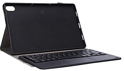 Zunate Étui Clavier pour Pad Tab P11 J606F Tablette, étui de Protection Folio avec Clavier Bluetooth sans Fil Amovible pour Pad Tab P11 J606F(Le Noir)