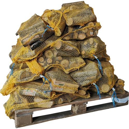 Legna Per Camino Stufe e Forni da Ardere Proveniente da Quercia, Faggio e Carpino (60 KG)