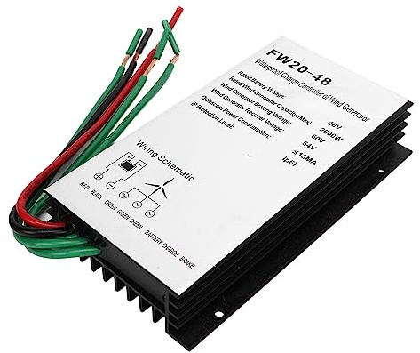 48 V 2000 W Wind Turbine Controller Aluminium Legierung Wasserdicht PWM Auto Identifikation Wind Turbine Generator Laderegler Regler