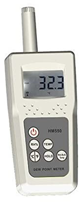 Misuratore di umidità portatile, HM550. Misuratore di temperatura e umidità digitale, temperatura a mano e misuratore di umidità, igrometro per legno, legna da ardere, legname, mattoni