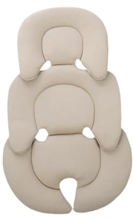 Soft Cushion for Baby Stroller Removable Inner Seat Insert for Highchair and Pram Universal Baby Stroller Cushion Seat Pad for Newborns Babies, Beige