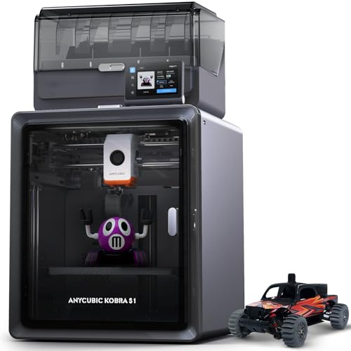 ANYCUBIC Kobra S1 Combo 3D Printer, Drying & Printing at the Same Time