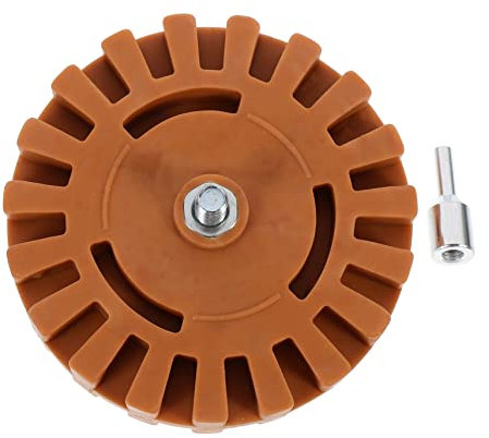MUCKLILY Gummi Radiergummi Rad Entferner Radier Rad Auto Klebstoffentferner Kratzschutz Für Lack Glas Metall