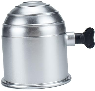 Luxshiny 50mm Tow Bar Ball Cover Silver Screw Twist Universal Trailer Tow Ball Cap for Truck Semi-trailer Hitch Protection