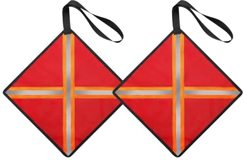 Kajak Flagge 2 Stück reflektierende Kanu Warn- und Sicherheitshalterung