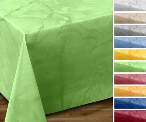 BEAUTEX Wachstuchtischdecke Marmor eckig 140x160 abwaschbar fleckabweisend | wasserundurchlässig, pflegeleicht, strapazierfähig, zuschneidbar, edle Optik, ideal für Esszimmer, Garten und Balkon