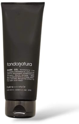 Fondonatura Dark Gel 200 ml copre i capelli bianchi o brizzolati - Blackgel gel colorante per capelli