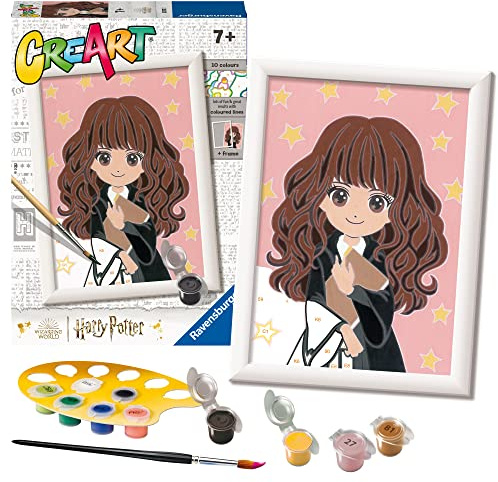 Ravensburger CreArt Harry Potter Gifts Hermione Paint by Numbers Kits for Children & Adults Ages 7 Years Up - Kids Craft Set