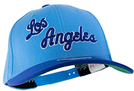 Mitchell & Ness Los Angeles Cap Basecap Baseballcap NBA Snapback Lakers Herren - Snapback, mit Schirm, Schirm Frühling-Sommer Herbst-Winter Frühjahr
