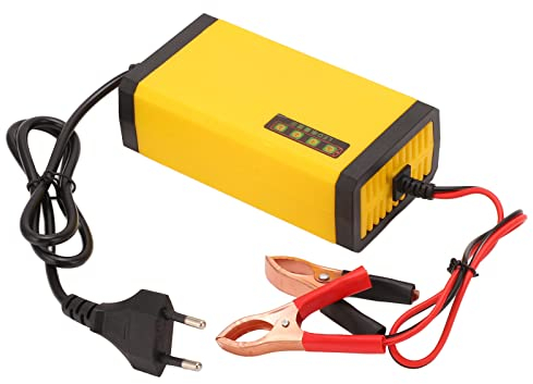 Chargeur de Batterie de Voiture 12V, Multifonctionnel, Intelligent, Affichage LCD, Entretien de Batterie Automobile, Prise Ue 220V