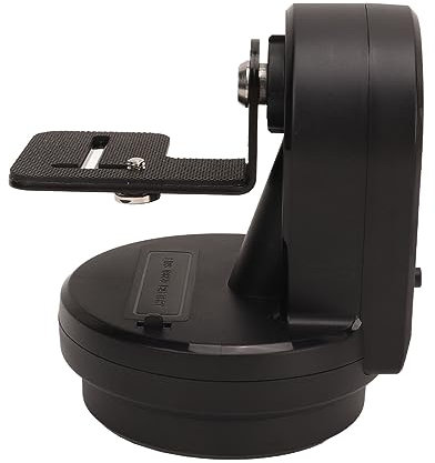 BROLEO Tripod Head for Electronic Camera, Motorized Panoramic Tripod Head, 360°Rotation, Type-C Charging with Phone Clip