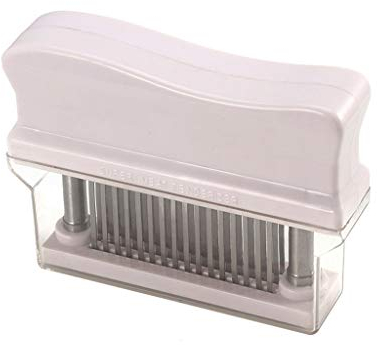 YUHRSTO Tenditore per Carne 48 in Acciaio Inox batticarne Tool - Staccabile Heavy Duty Stampa a intenerire la Carne (Pollo, Bistecca, Lonza di Maiale, Pesce, Cervi, ECC) Tenditore di Carne