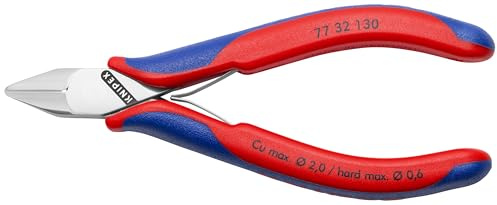 KNIPEX Tools 77 32 130 Pince coupante diagonale pour électronique 14 cm