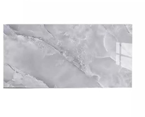 10 Pcs Bathroom Wall Panels PVC Cladding Shower Wet Wall Tile Marble Effect Decor Tiles Sticker (Earl Grey)