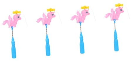 TOYANDONA 4 Pièces Moulin à Vent Lumineux pour Enfants Ventilateur De Moulin à Vent Roues à Broches Épingle Jouets Machine à Mousse Moulinet Petit Géant Fusée Composant Élèctronique