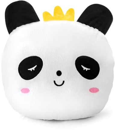 Handmuff,Kissen Super Soft Plüschkissen,Panda Thema, Super weich, für Mädchen, Jungen & Babys, Handwärmer ideal für kalte Tage,Perfektes Kuschelkissen und Geschenk