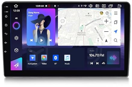 Para LADA Granta 2011-2018 Android 12 9 Pulgadas Pantalla Táctil Radio De Coche Con Carplay Inalámbrico Android Auto Apoyo BT 5.0 DSP MirrorLink Hi-Fi DAB RDS Cámara Trasera Control Del Volante(300S -