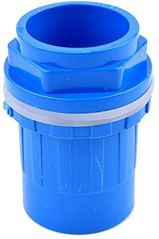 Clapet anti-retour à battant en PVC for tuyaux soudés au solvant, raccords de bleus, diamètre intérieur 20-50 mm (diamètre 32 mm)(Inner Dia 40Mm)
