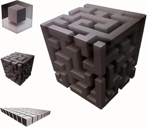Impossible Corners – Wall Art That Shapes Reality,3d Labyrinth Würfel Aufkleber, Wandaufkleber Mit Optischer Täuschung Für Ecken, Einzigartige Selbstklebende Wandsticke