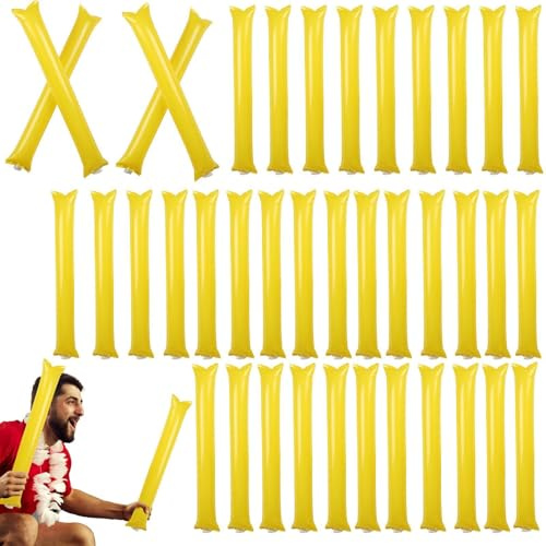 Palos trueno hacedor de ruido | 40 Piezas Manoplas de Mano para Deportes