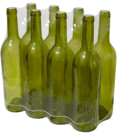16 x 0.75ml BOTTLE GLASS BORDEAUX FOR HOMEBREW WINE MAKING (olive)