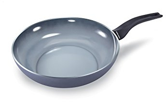 Moneta Aria Finegres Wok (padella Saltapasta) 28 cm 1 manico Moneta Aria anche per induzione