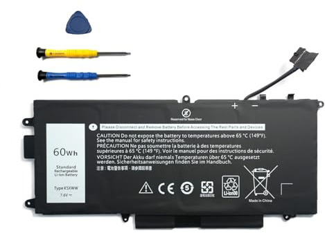 K5XWW N18GG 6CYH6 71TG4 Batteria per laptop