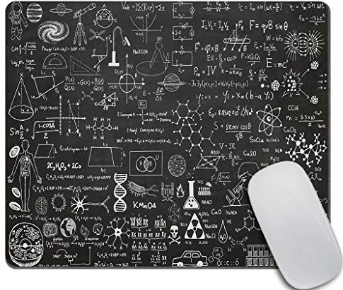 Amcove Cool Science Mauspad – Biologie, Chemie, Lehrer, Geschenk, PC, Computer, Mauspad, rechteckig, rutschfest, Gummi, Gaming-Mauspads