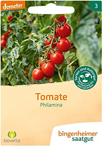 Bingenheimer Saatgut Tomate Philamina demeter bio für ca. 25 Pflanzen