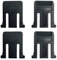 4 pezzi Supporto tastiera tastiera Stand piedi gambe tastiera tastiera stand kit di ricambio per tastiera Logitech K200 K260 K270 K275
