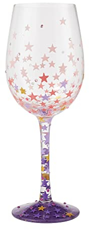 Lolita - Copa de vino Mi vaso de cumpleaños rojo caliente