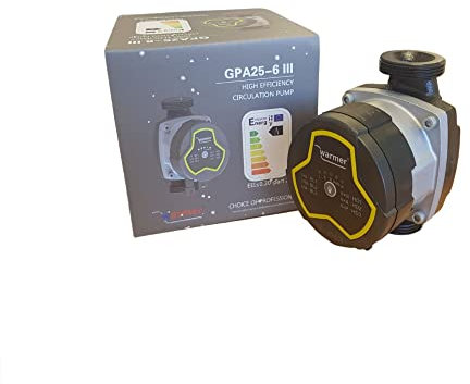 Wärmer System Central Heating Water Pump GPA25-6/130 Energy-Saving High Efficiency Circulating Pump for Home Heating,hot Water and Underfloor Heating System