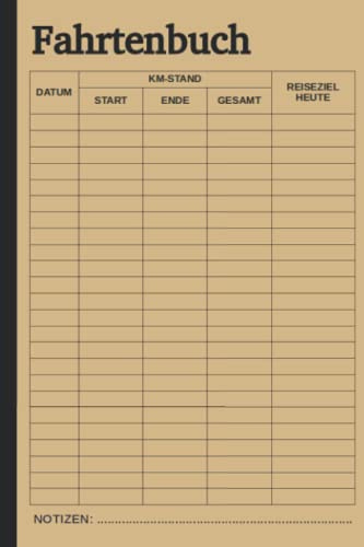 Fahrtenbuch: Kilometerzähler-Tracker-Logbuch | Geeignet für Pkw, Lkw, Busse und Motorräder | DIN A5 _ 120 Seiten