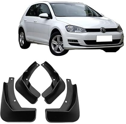 KYHATS 4 Stück Schmutzfänger für VW Golf SportsVan 2016 2018 Front Hinterrad Spritzschutz Auto Zubehör Kotflügel, Spritzschutz Auto