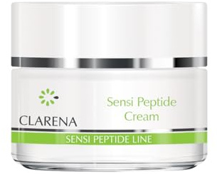 Clarena - peptide gesicht creme empfindliche haut - hyaluron creme gesicht damen - feuchtigkeitscreme gesicht - face moisturizer - vitamin e creme - sheabutter - traubenkernöl - moisturizer face
