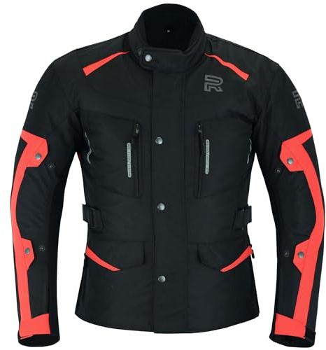 RAXUS EDGE CHAQUETA DE MOTO HOMBRE INVIERNO 3/4 IMPERMEABLE Homologada CE
