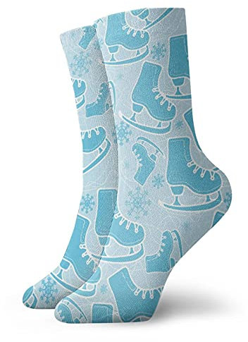 EujGvboU Calcetines para correr de alto rendimiento para violín, cómodos y ligeros, Patines de hielo, Talla única
