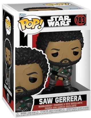 Funko POP! Star Wars: Andor - Young Saw Gerrera | Official Sci-Fi Merch - Collectable Vinyl Figurine for Shelf Display - Birthday Gift Idea for Fans and Collectors