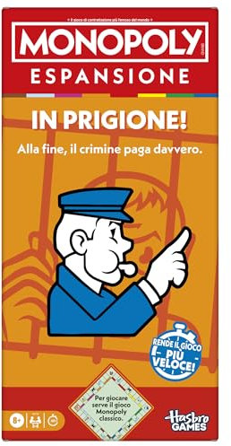 Monopoly, Erweiterung im Gefängnis (zum Spielen dient das Klassische Monopoly-Spiel) - italienische Version